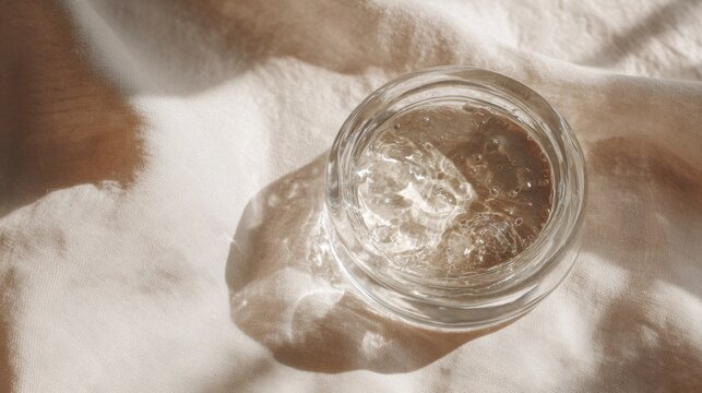 Serene Skincare Still Life Featuring Tranexamic Acid Serum