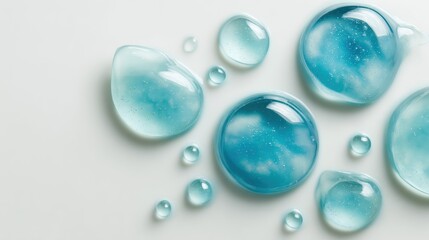 Refreshing Skincare Concept Featuring Postbiotic Gel Drops