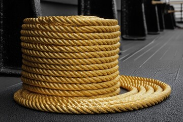 Gold Rope Coil