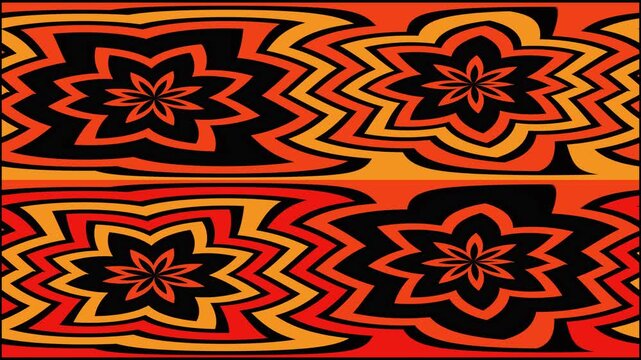 Aztec print. Mexican seamless looping animation.
line pattern abstract loop animation advertisements, and visual presentations. Vibrant and
