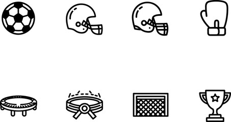 Sports icons for Kick Day celebration