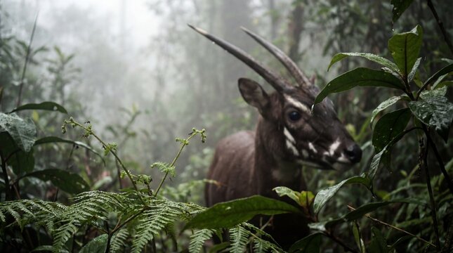 Saola Shadow in the Annamite Fog