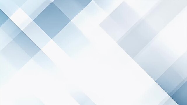 Abstract Blue and White Geometric Background for Presentations.