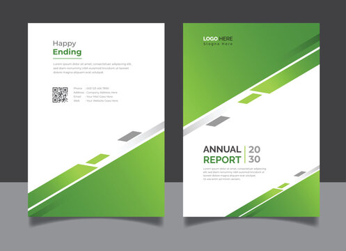 Cover design for annual report and business catalog, magazine, flyer or booklet.