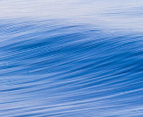 Sapphire Undertow &mdash; Bold Ocean Streaks in Deep Blue