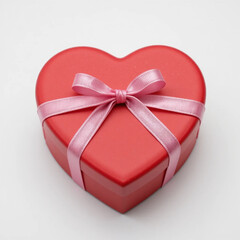 gift box with red ribbon