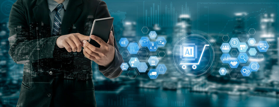 AI-powered e-commerce ecosystem connecting customer data, marketing, logistics, product management, and business intelligence to drive retail efficiency and digital growth Vouch