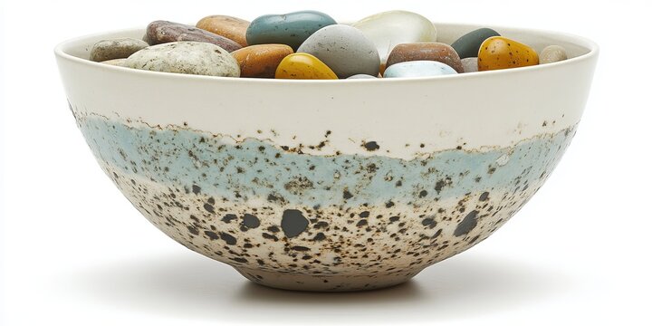Smooth Stones Collected from Serene Shores, Perfect for Decorative Accents in Tranquil Homes