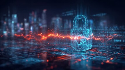 Obraz premium With advanced hacking expertise, a hacker orchestrates a silent attack that produces a confidential breach, activates a dormant virus, and issues a danger alert