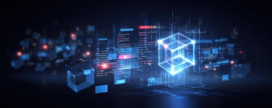 In a complex system environment, a software bug sparks a critical error and unpredictable glitch, activating detection alerts that send a warning before a fix