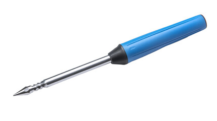 Mechanical Screwdriver with Blue Grip