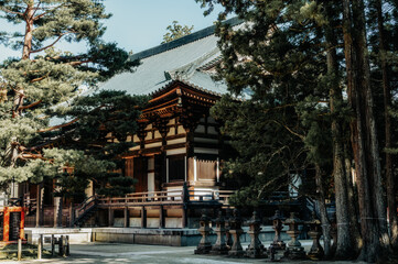Obraz premium Kondo main hall, Danjo Garan, Mount Koya