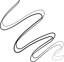 Ribbon party decoration line icon, celebrate, holiday