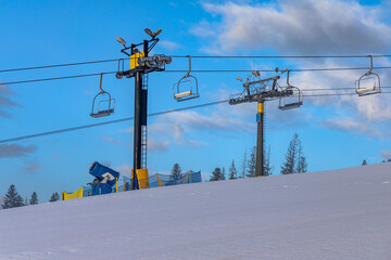 Ski resort in Poland Zakopane. Polana Szymoszkowa © PRO Balance