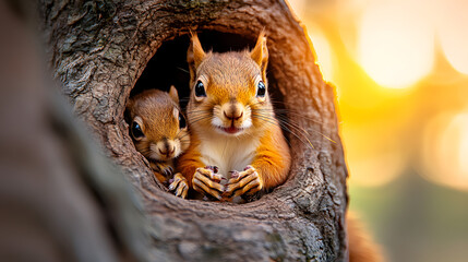 close up of a squirrel