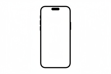 Minimalist Mobile Marvel: A sleek, modern mobile phone, embodying simplicity and technological sophistication. The design exudes elegance and seamless connectivity. © MetaPixel Studio