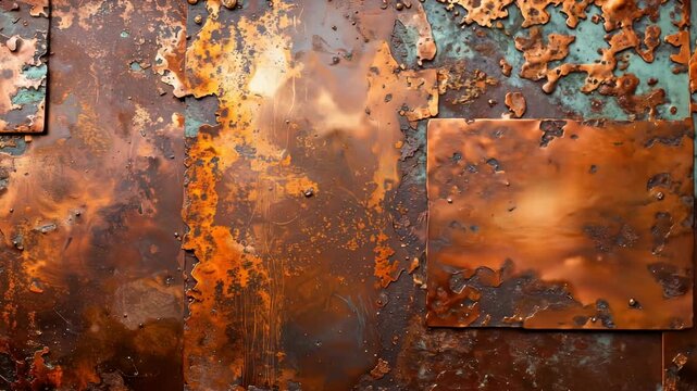 Rusting Metal Texture - A Detailed Look at Corrosion and Decay.