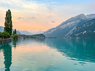Sunset at Lake Brienz