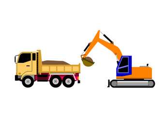 工事車両のセット © おだか