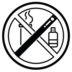 No smoking signs