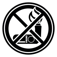 No smoking signs