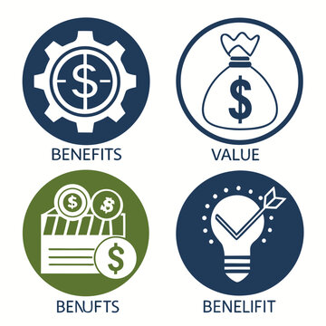 Collection of logos representing various financial concepts and organizations Vector