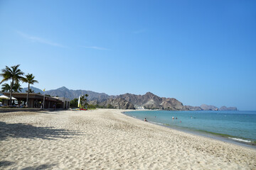 Fototapeta premium Al Bustan beach. Oman