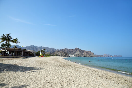 Al Bustan beach. Oman