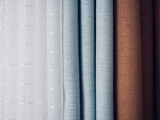 3가지색의 면직물 배경 이미지