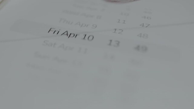 Using a calendar to schedule an event within an event planning app interface