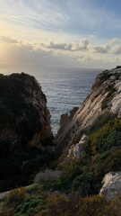 Xaqqa cliffs, Southeast of Malta. Natural landscape