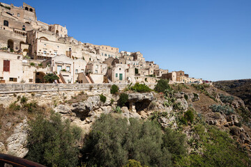 Obraz premium MATERA, ITALIA, BASILICATA - I SASSI DI MATERA