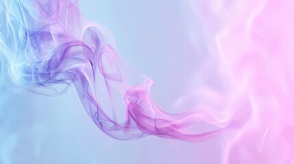 Abstract Fluid Wave Background with Blue and Pink Gradient Smooth Light and Shadow Effects Beautiful Elegant Soft Texture Flowing Pattern