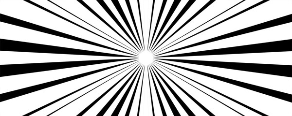 Radial Stripes Abstract Background.Text frame in manga and anime comics.vector Illustration.