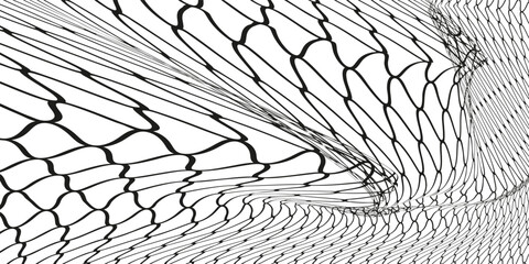 Mesh texture black for fishing nets. Grunge pattern for sportswear or soccer goal, volleyball net, basketball hoop, hockey, athletics. Mesh modern net.art, beautiful © Tamamul Khair895