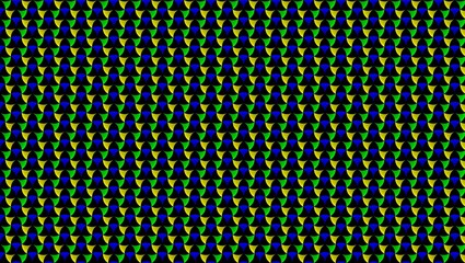 Vibrant geometric pattern with colorful shapes and modern design