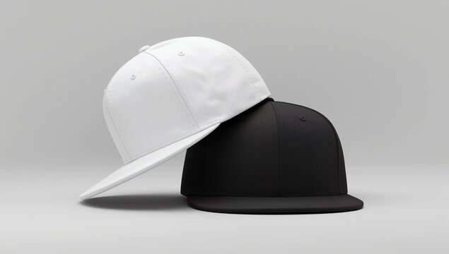 Flat bill cap 