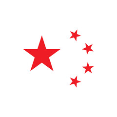 Chinese 5 red stars
