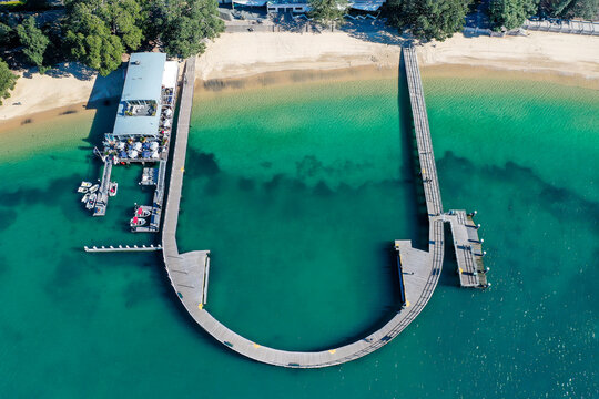 Balmoral Beach Ferry Wharf, Sydney New South Wales, Australia