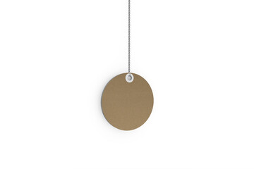 Digital png illustration of beige label on transparent background