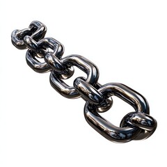 Fototapeta premium Chain design industrial connection.