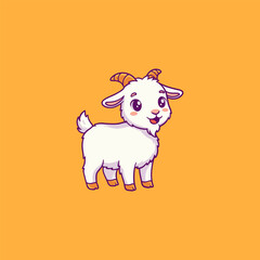 A Cute Sheep Illustration