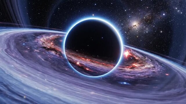 Black Hole Cosmos Swirl.