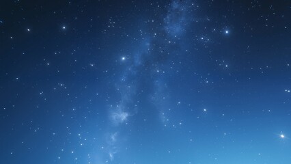 Obraz premium Night sky with stars and galaxy
