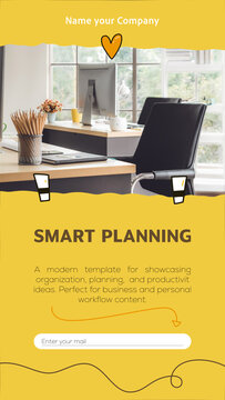 Planning Notes Template Story &mdash; a simple animated design for productivity, organization, and workflow projects.