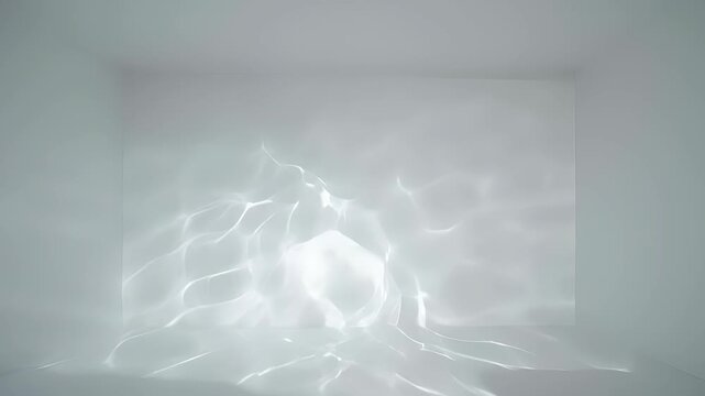 Water caustics light texture background
