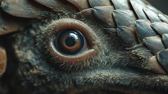 Pangolin Close-Up: Scaly Anteater Detail