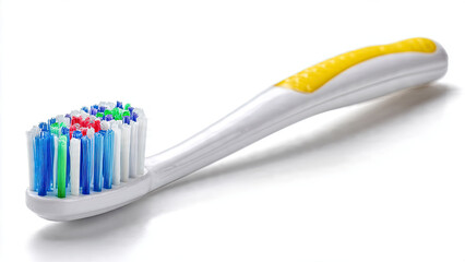toothbrush with toothpaste