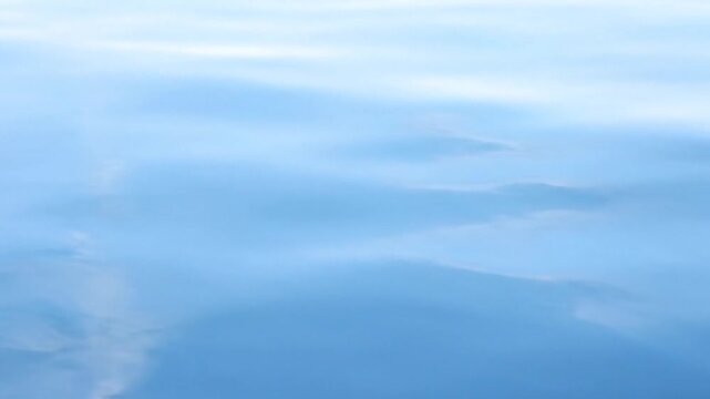 Serene Ocean Waves with Blue Water.