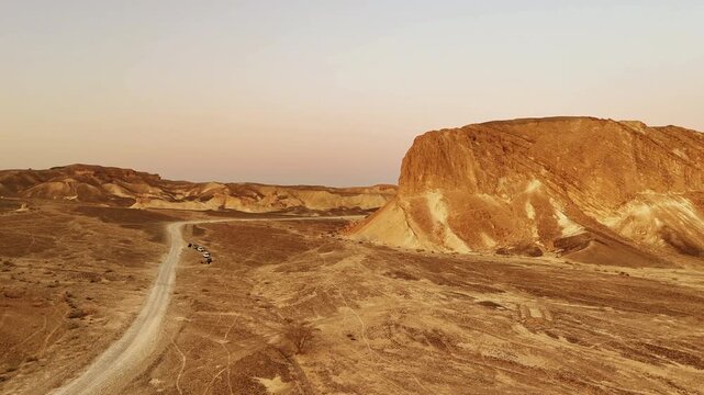 Aerial View Of Paran Desert Cliffs Israel

Drone footage captured on February 12 2026 showcasing dramatic desert ridges near Paran Israel
